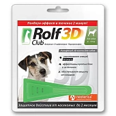 ROLF Club 3D (Рольф клуб) для собак 4-10кг (1 пипетка)  фото, цены, купить
