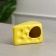 Кормушка для грызунов "Сыр" жёлтая, керамика 10*7 см фото