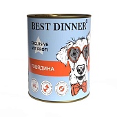Best Dinner Exclusive Vet Profi консервы c говядиной при проблемах суставов у собак 340г фото, цены, купить