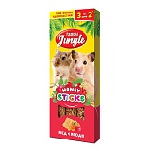 Happy Jungle лакомства для мелких грызунов Мёд и Ягоды (3палочки) 90г фото, цены, купить
