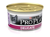 PRO PLAN Delicate консервы Мусс Индейка для кошек с чувствительным пищевар 4+1 *0,085 кг  фото, цены, купить