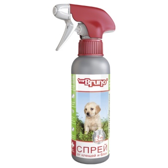 Спрей противопаразитарный  Mr.Bruno для собак 200мл  фото, цены, купить