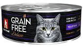 Зоогурман консервы  GRAIN FREE 100г с телятиной  для кошек фото, цены, купить