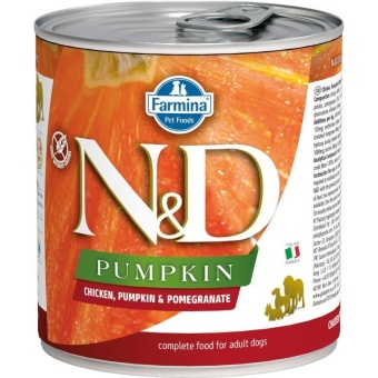 Farmina N&D консервы 285г Chicken&Pumpkin&Pomegranate (курица/тыква/гранат)  для щенков фото, цены, купить