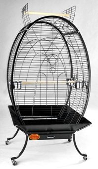 Вольер Золотая Клетка для крупных птиц "Овал" ЭМАЛЬ  фото, цены, купить