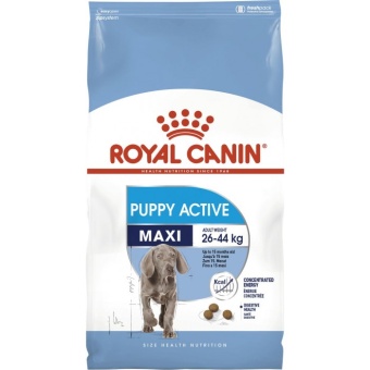 Royal Canin Maxi Junior Active для щенков крупных пород с повышенной активностью фото, цены, купить