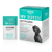 MY TOTEM ACTIFLORA синбиотический комплекс для собак 30пакетиков*1г фото, цены, купить