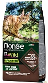 Monge BWild GRAIN FREE сухой для котят и крупных кошек, из мяса буйвола, 1,5 кг фото, цены, купить