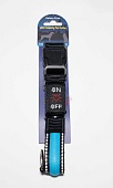 Светящийся ошейник (синий) 2.5см*41-51см (нейлон+LED) (JPF-602M-blue) фото, цены, купить