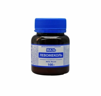 мазь Левомеколь-вет 100г фото, цены, купить