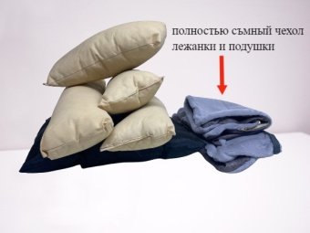 Юсонд Лежак Престиж №1 съемный чехол 53*42*19см фото, цены, купить