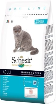 SCHESIR  ADULT 400г с рыбой для стерилизованных  фото, цены, купить