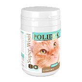 POLIDEX Супер Вул плюс  80таб для кошек фото, цены, купить