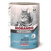 MORANDO PROFESSIONAL Консервы с треской паштет для кошек 400г фото, цены, купить