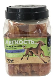 Лакомства Green Qzin ЛЕГКОСТЬ, Сушеная куриная грудка 750г   фото, цены, купить