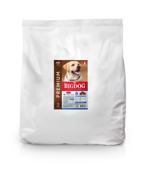 Zoogurman BIG DOG сухой корм для собак средних и крупных пород с ягненком и рисом 10кг фото, цены, купить