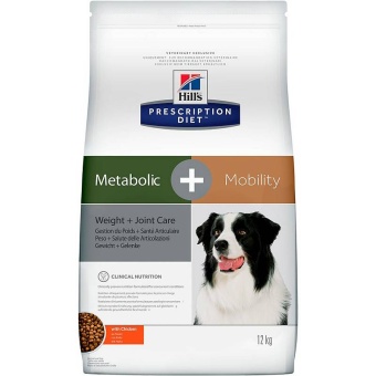 HILL'S PD Metabolic+Mobility Weight+Joint Caret при ожирении для контроля веса  у собак 12кг фото, цены, купить