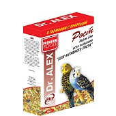 Корм Dr.ALEX для волнистых попугаев "Рост" 500г ъ фото, цены, купить