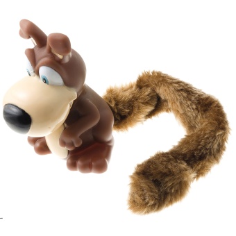 Игрушка собака с плюшевым хвостом  11см фото, цены, купить