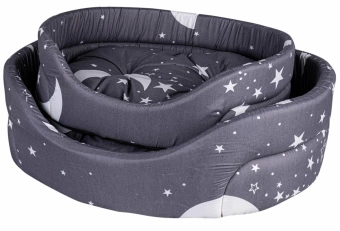 Лежанка с бортом Овальная ЭКОНОМ №0 разм. 45*38*14 фото, цены, купить