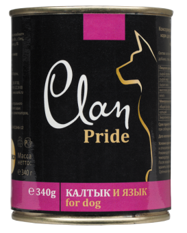 Clan Dog Pride консервы 340г калтык и язык для собак фото, цены, купить