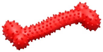 Кость каучуковая литая с шипами 10.5см фото, цены, купить