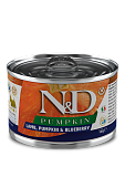 Farmina N&D MINI PUMPKIN Lamb&Blueberry консервы тыква, ягненок, черника 140г