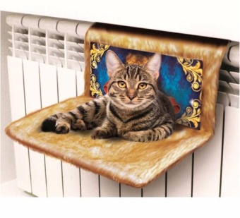 Гамак для кошек на батарею "Царь" 31*45*24см ъ фото, цены, купить