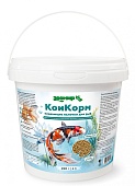 ЗООМИР "КоиКорм" плавающие гранулы для прудовых рыб 1л/150г фото, цены, купить