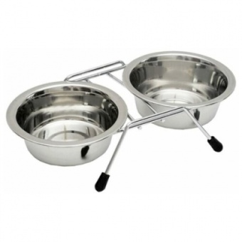 Подставка с мисками регул.0,7л нержавеющая сталь фото, цены, купить