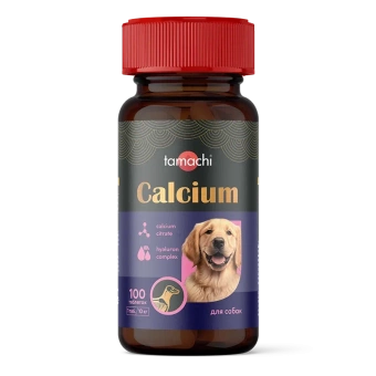 Tamachi Кальций витаминно-минеральный комплекс 100таб для средних и крупных собак фото, цены, купить