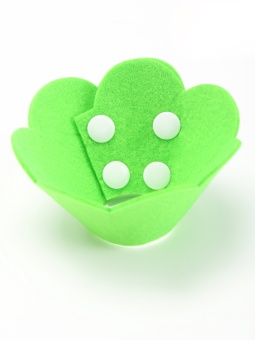 Конус защитный из фетра "Ромашка" Зелёный S фото, цены, купить