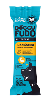 Лакомства Doggufūdo Колбаски из Мяса Кролика 30г фото, цены, купить