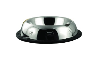 Миска из нержавеющей стали на резине 0,70 л фото, цены, купить