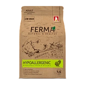 FERMA Hypoallergenic сухой корм для собак малых и средних пород индейка и моно белок 1.5кг фото, цены, купить