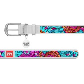 Ошейник Collar WAUDOG GLAMOUR "Лето" 20мм 30-39см фото, цены, купить