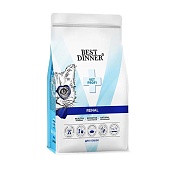 Best Dinner Vet Profi Renal Диетический корм при острой или хронической болезни почек у кошек 1,5кг фото, цены, купить