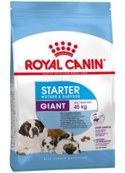 Royal Canin Giant Starter для щенков до 2 месяцев, и для беременных,кормящих собак крупных пород фото, цены, купить