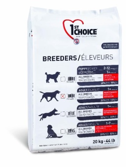 1stChoice Breeder Maintenance Gestation 20кг для собак всех пород фото, цены, купить