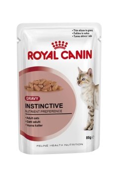 Royal Canin Инстинктив пауч 85г в соусе для кошек старше 1 года фото, цены, купить