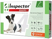 Inspector QUADRO (Инспектор Квадро) 1пип*1мл 4-10кг для собак на холку фото, цены, купить