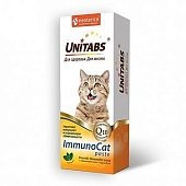 Витамины Unitabs ImmunoCat с Q10 паста для кошек, 120мл