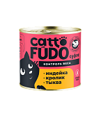Cattofūdo консервы для кошек индейка с кроликом и тыквой 240г фото, цены, купить
