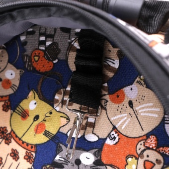 Рюкзак для переноски животных прозрачный "Коты", 31 х 28 х 42 см  фото, цены, купить