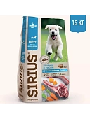 SIRIUS Ягненок, рис  для щенков и молодых собак всех пород 15кг фото, цены, купить