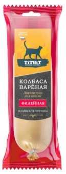TITBIT Колбаса Вареная Филейная для кошек 100г  фото, цены, купить
