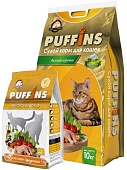 Puffins сухой корм для кошек Вкусная Курочка