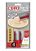INABA CIAO Churu  Куриное филе для здоровья ЖКТ для кошек 4*14г фото, цены, купить