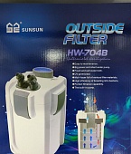 HL Фильтр внешний, канистр.с UV стерилиз. 45W лампа 9W (2000л/ч,до 700л) 3 корзины фото, цены, купить