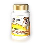 Витамины Unitabs SlimComplex с Q10 для собак, 100таб